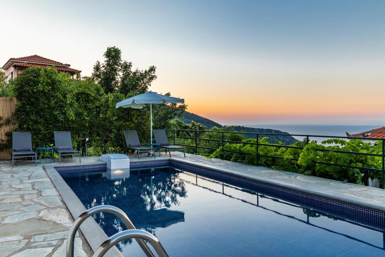 Villa Margini, Aegean Views , Pool Villa, Skopelos Exterior photo