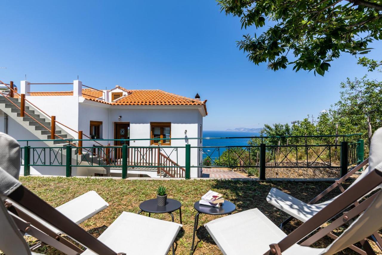 Villa Margini, Aegean Views , Pool Villa, Skopelos Exterior photo