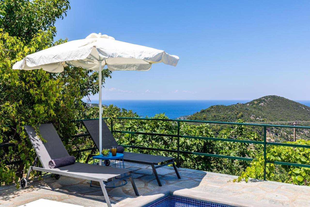 Villa Margini, Aegean Views , Pool Villa, Skopelos Exterior photo