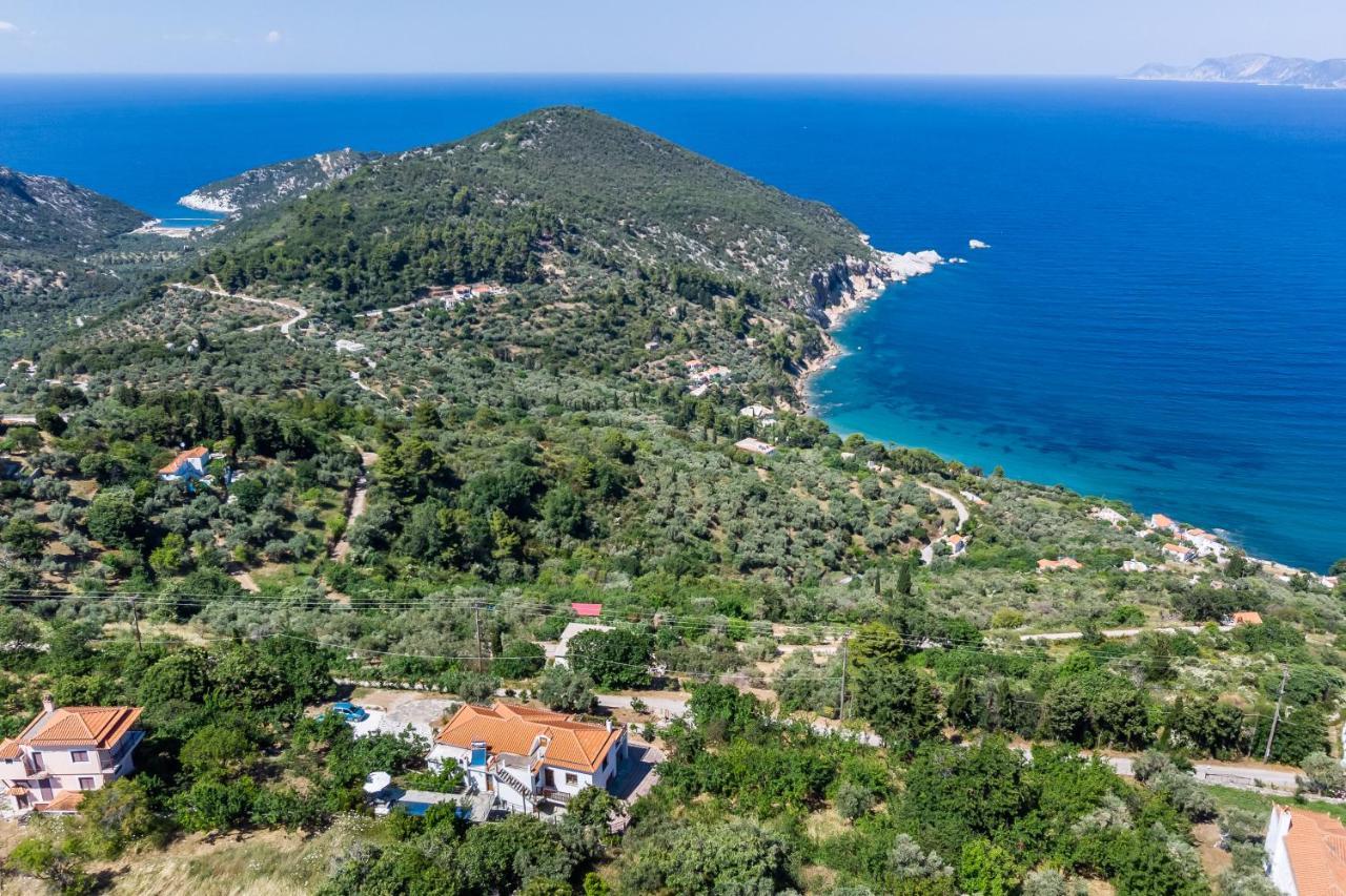 Villa Margini, Aegean Views , Pool Villa, Skopelos Exterior photo