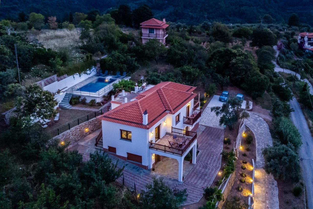 Villa Margini, Aegean Views , Pool Villa, Skopelos Exterior photo